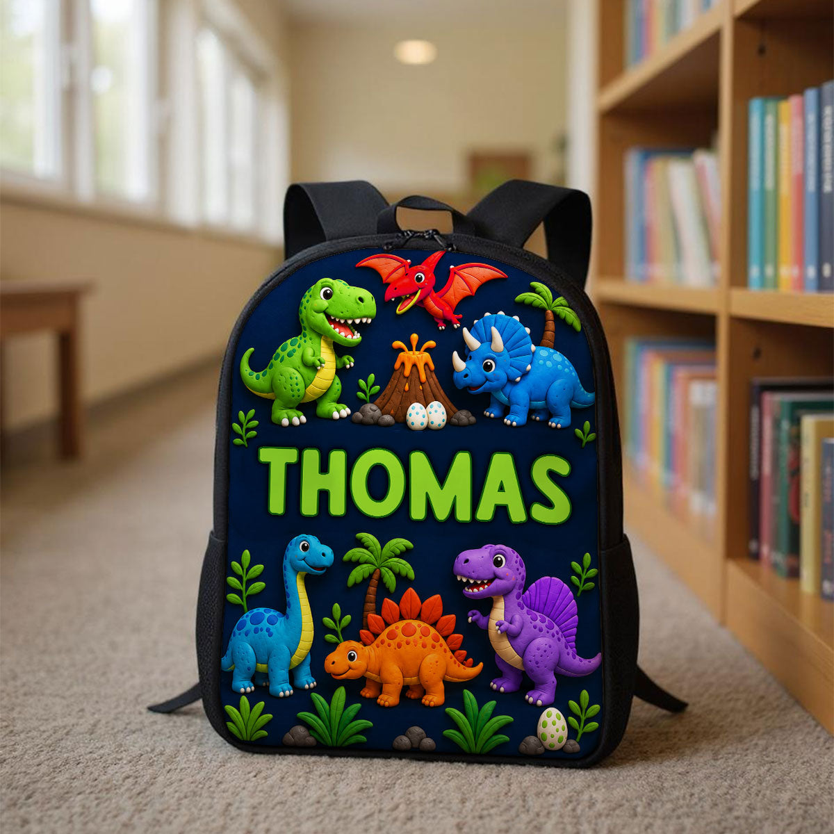 Trending Animal for Boys Girls - Personalized Backpack - Back to School Backpack for Kids