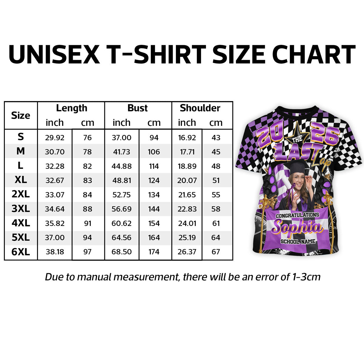 The Last Lap Racing Pattern Class Of A Graduate Custom Photo - Personalized Shirt - Family Matching Graduation Shirt, Graduation Party Gift, Senior Class of 2026