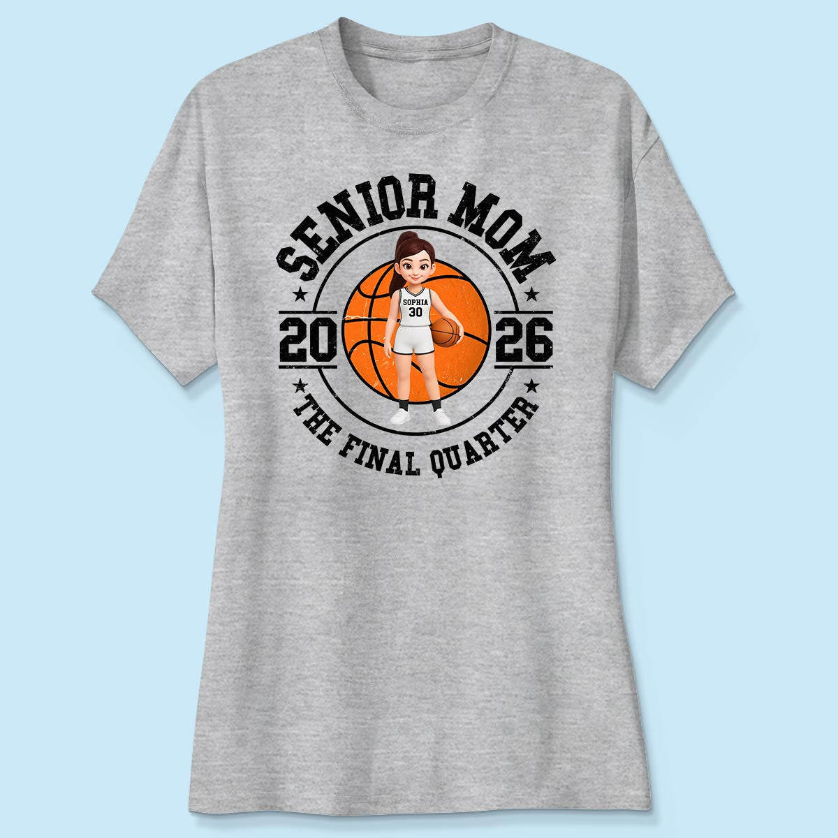 Sport Senior Proud Mom Dad Of Graduate - Personalized Shirt - Basketball, Baseball, Football
