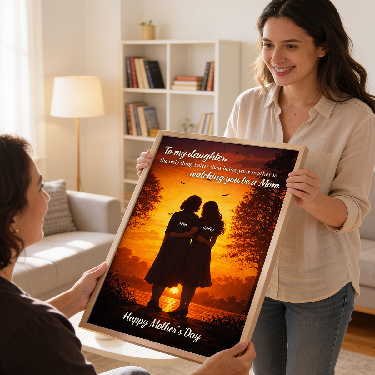 The Only Thing Better Than Being Your Mother - Personalized Poster - Heartfelt Gift For Daughter