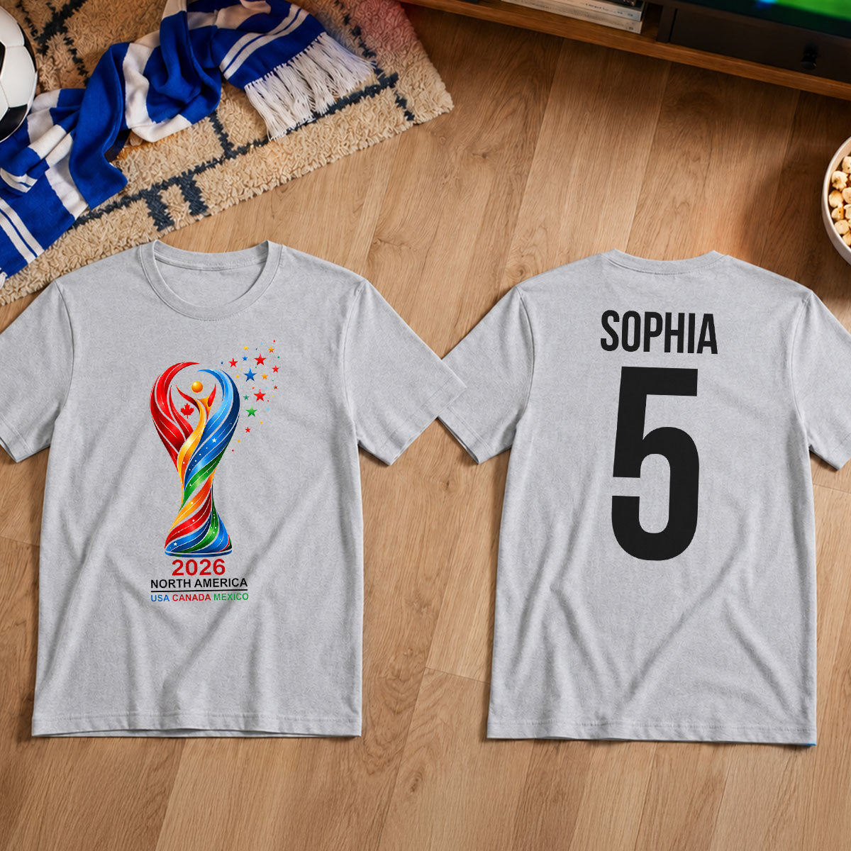 2026 USA Canada Mexico - Personalized Shirt - Gift For Soccer Fan