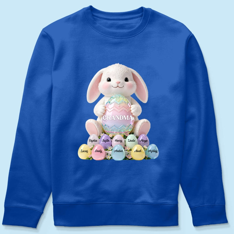 Bunny Grandma Easter - Personalized Shirt - Easter Gift for Grandma