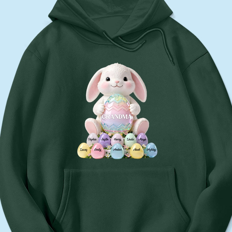 Bunny Grandma Easter - Personalized Shirt - Easter Gift for Grandma