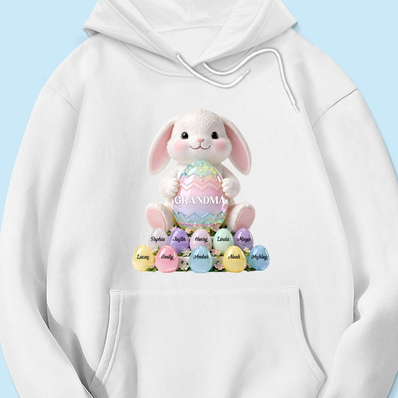 Bunny Grandma Easter - Personalized Shirt - Easter Gift for Grandma