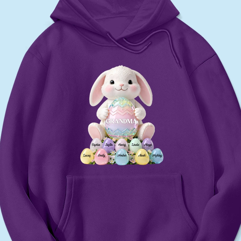 Bunny Grandma Easter - Personalized Shirt - Easter Gift for Grandma