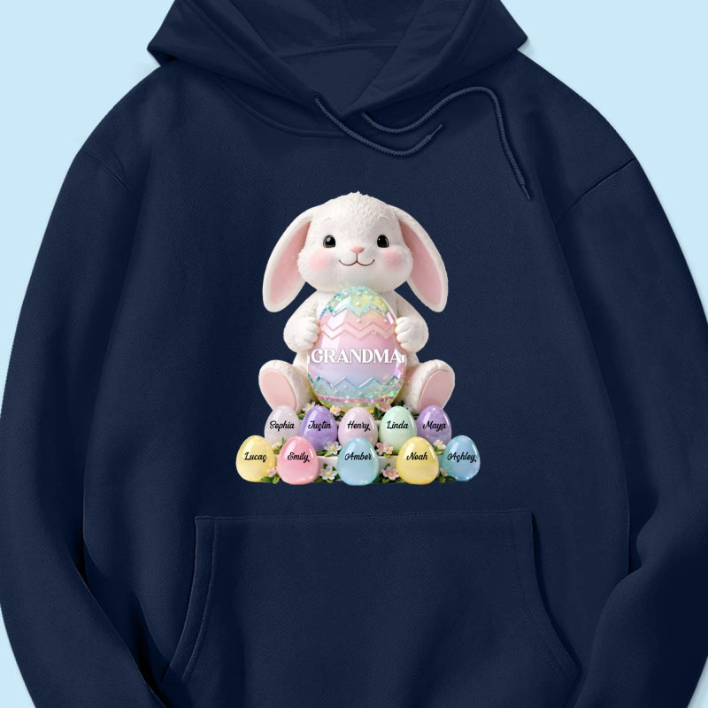 Bunny Grandma Easter - Personalized Shirt - Easter Gift for Grandma