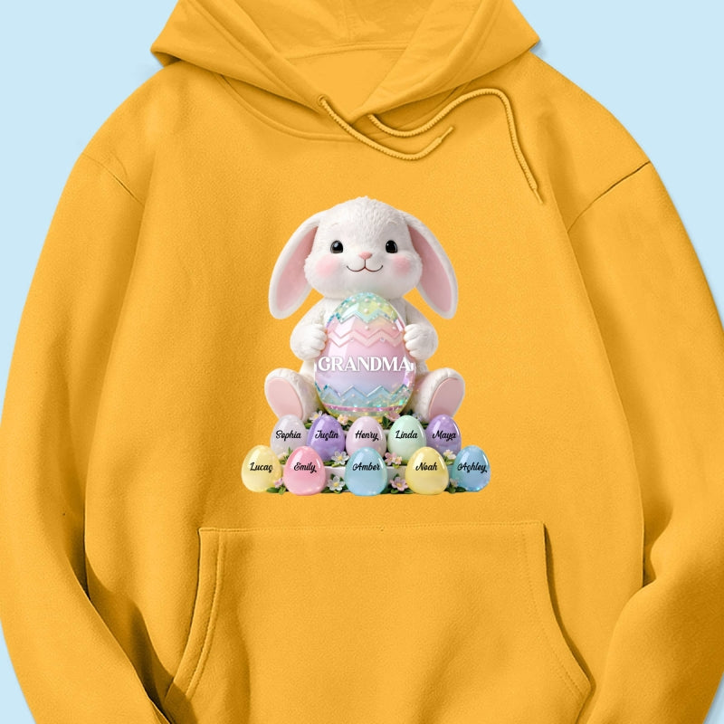 Bunny Grandma Easter - Personalized Shirt - Easter Gift for Grandma