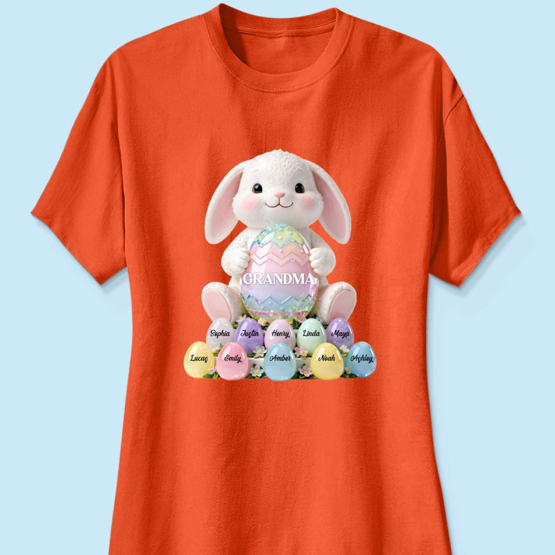 Bunny Grandma Easter - Personalized Shirt - Easter Gift for Grandma