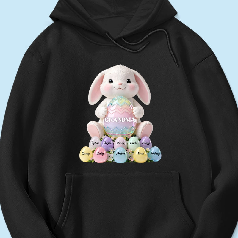 Bunny Grandma Easter - Personalized Shirt - Easter Gift for Grandma