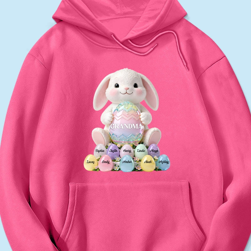 Bunny Grandma Easter - Personalized Shirt - Easter Gift for Grandma