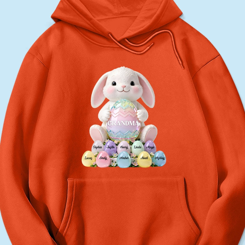 Bunny Grandma Easter - Personalized Shirt - Easter Gift for Grandma