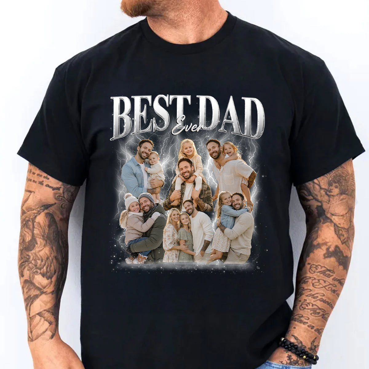 Custom Dad Photo 2026 Father's Day - Personalized Shirt - Gift for Dad, Husband