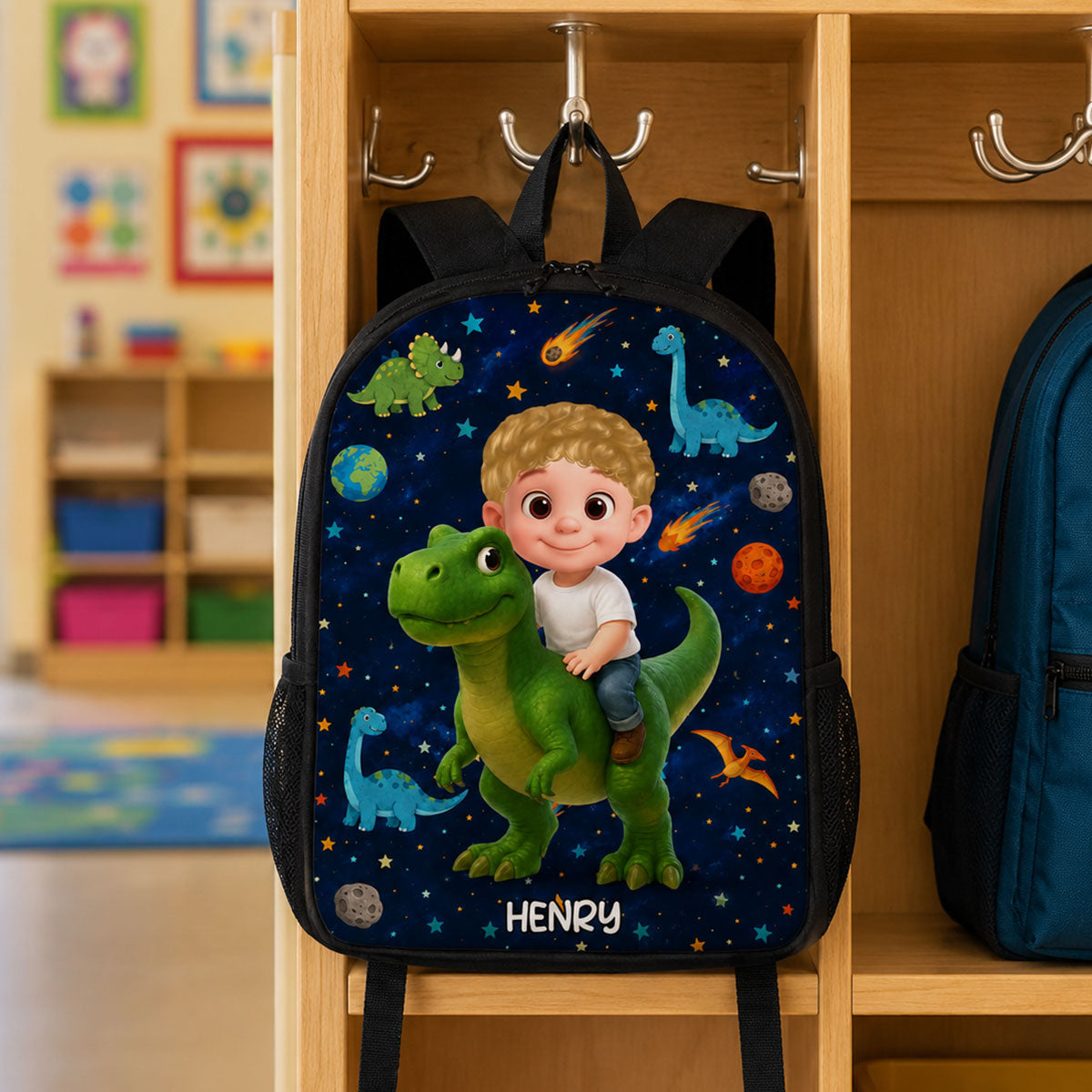 Dinosaur Adventure for Boys Girls - Personalized Backpack - Back to School Backpack for Kids
