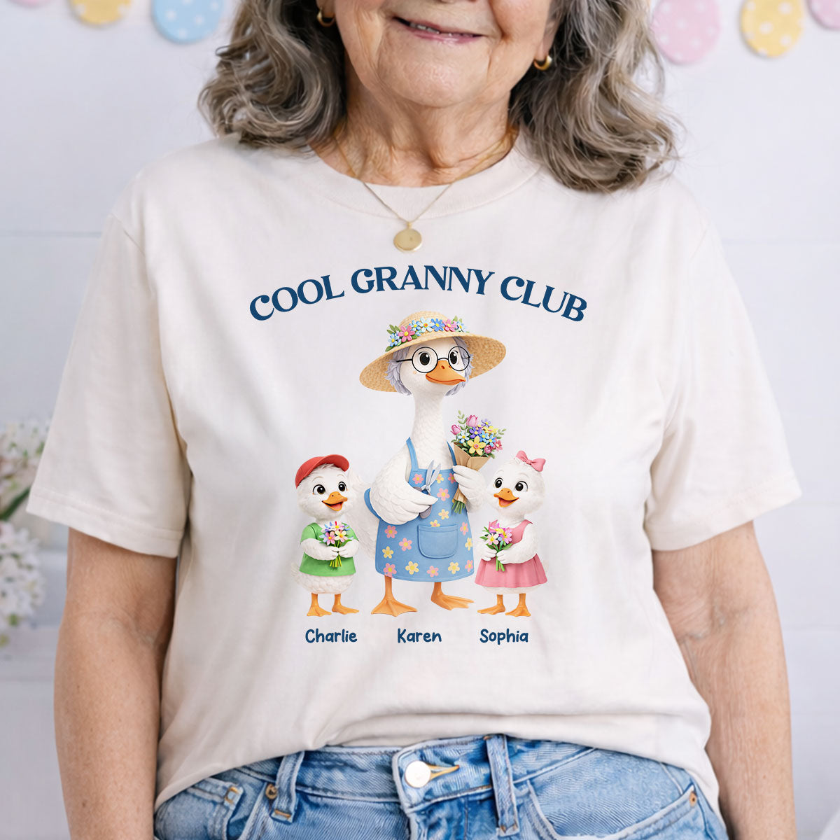 Cool Granny Club - Personalized Shirt - Heartfelt Gift For Grandma