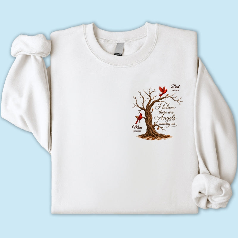 Old Tree Memorial Cardinal - Personalized Shirt - Remembrance Gift