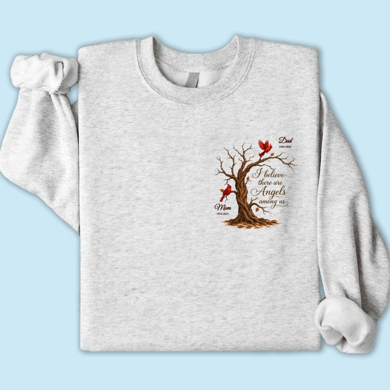 Old Tree Memorial Cardinal - Personalized Shirt - Remembrance Gift