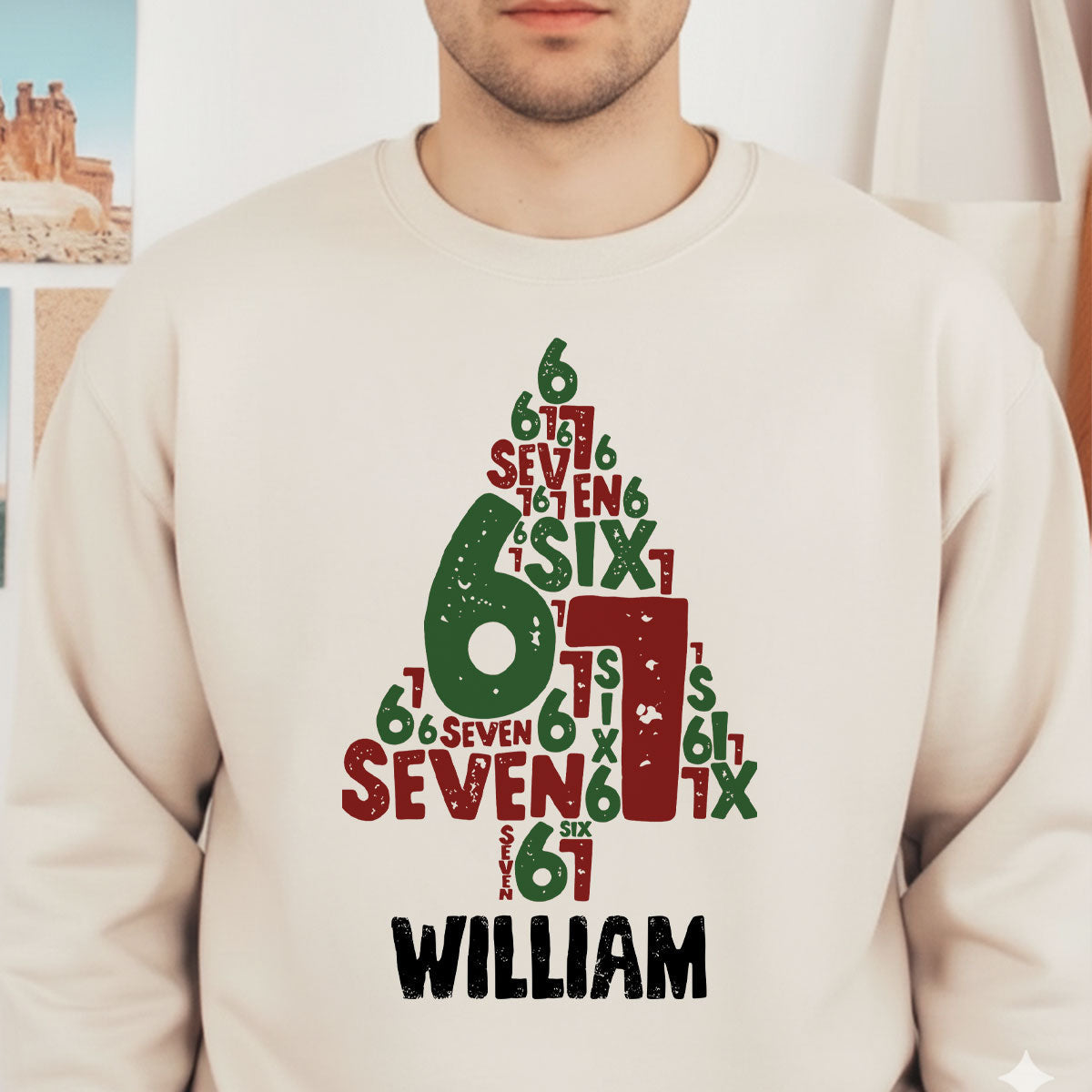 Viral Six Seven 67 Gen Z Funny Teen Slang - Personalized Shirt - Christmas Gift for Daughter, Son, Grandkids