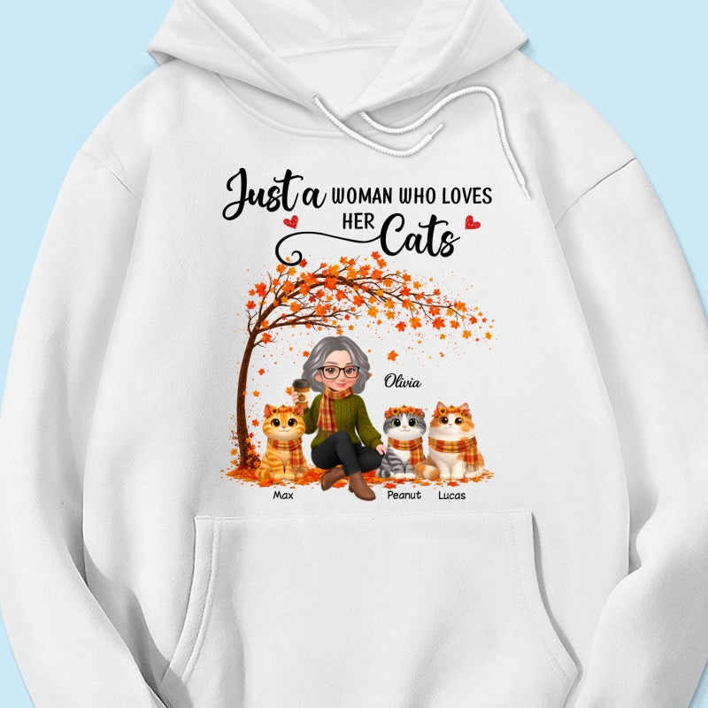 Most Wonderful Time of the Year Cute Cats - Personalized Shirt - Trendy Fall Tee for Cat Moms