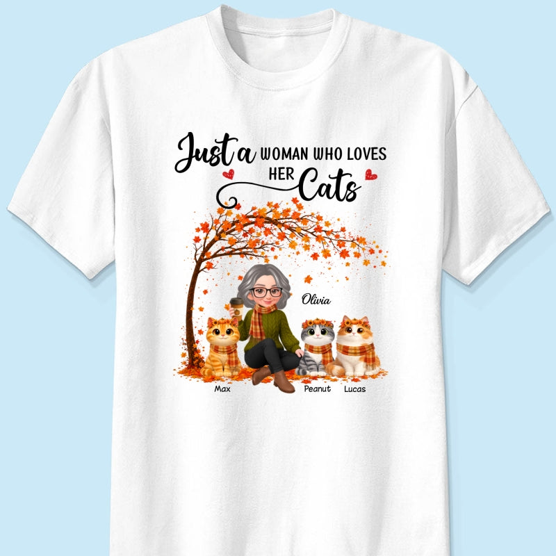 Most Wonderful Time of the Year Cute Cats - Personalized Shirt - Trendy Fall Tee for Cat Moms