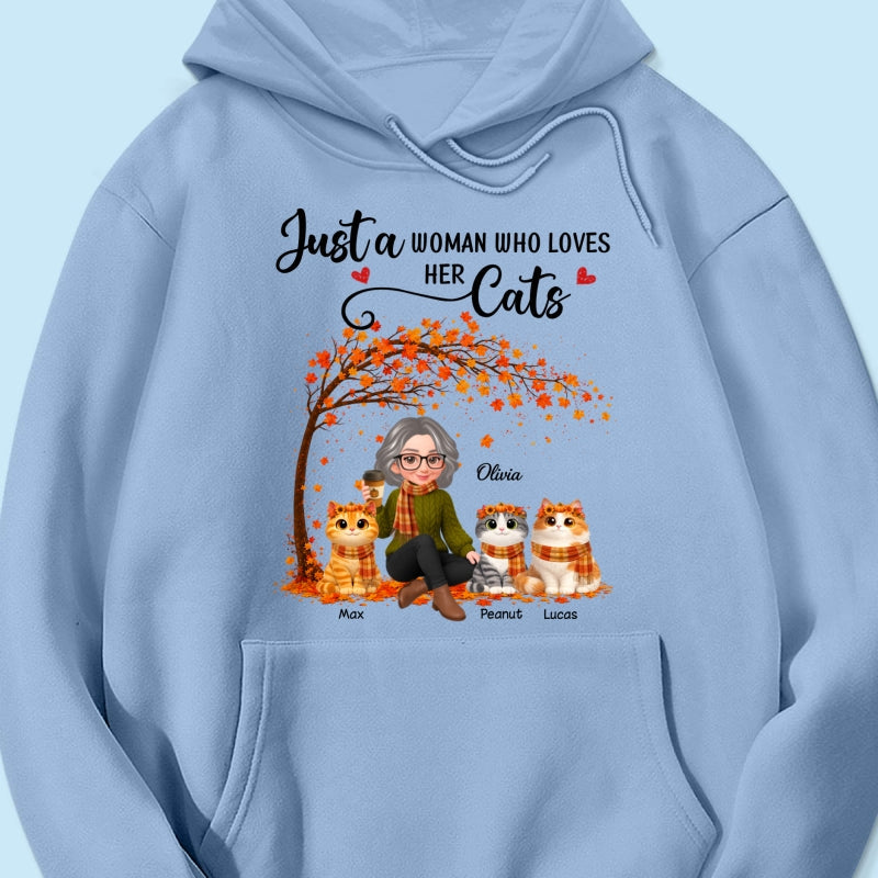 Most Wonderful Time of the Year Cute Cats - Personalized Shirt - Trendy Fall Tee for Cat Moms