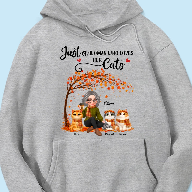 Most Wonderful Time of the Year Cute Cats - Personalized Shirt - Trendy Fall Tee for Cat Moms