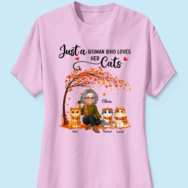 Most Wonderful Time of the Year Cute Cats - Personalized Shirt - Trendy Fall Tee for Cat Moms