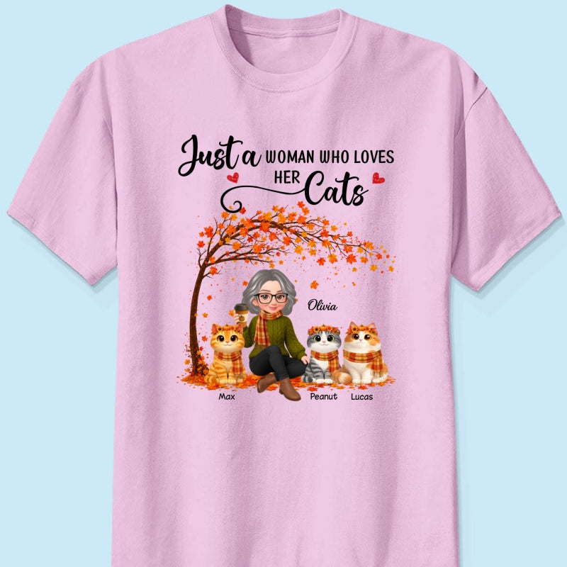 Most Wonderful Time of the Year Cute Cats - Personalized Shirt - Trendy Fall Tee for Cat Moms