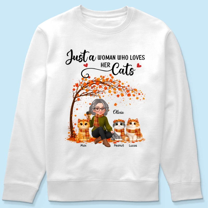 Most Wonderful Time of the Year Cute Cats - Personalized Shirt - Trendy Fall Tee for Cat Moms