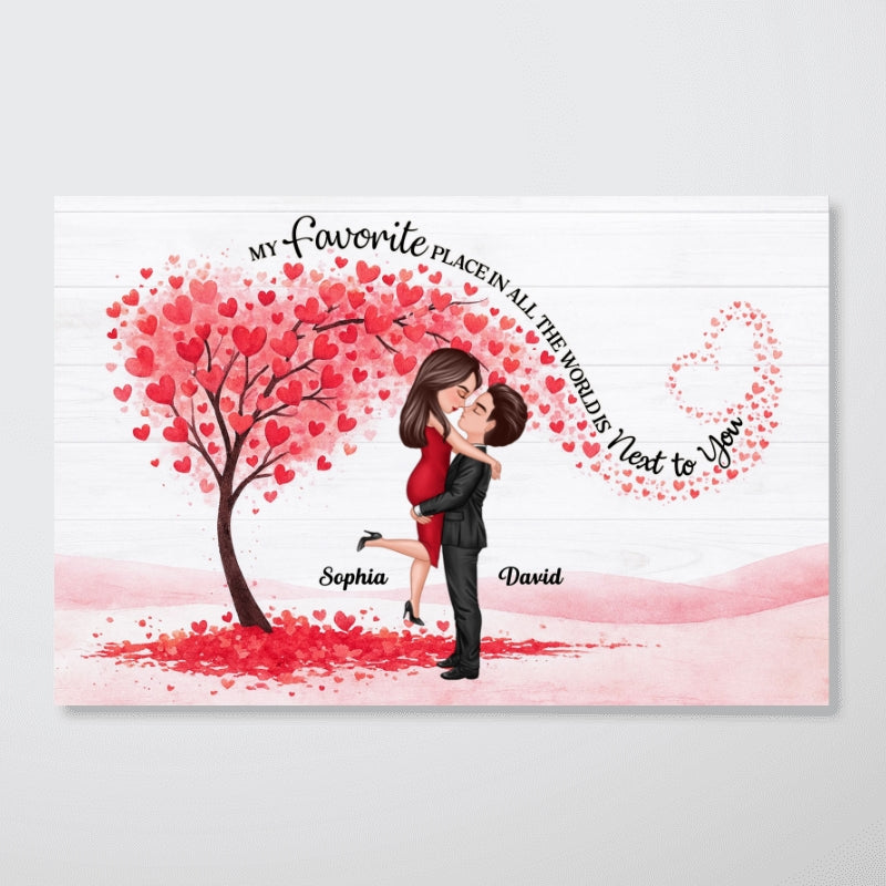 You Will Forever Be My Always - Personalized Poster - Gift for Couple