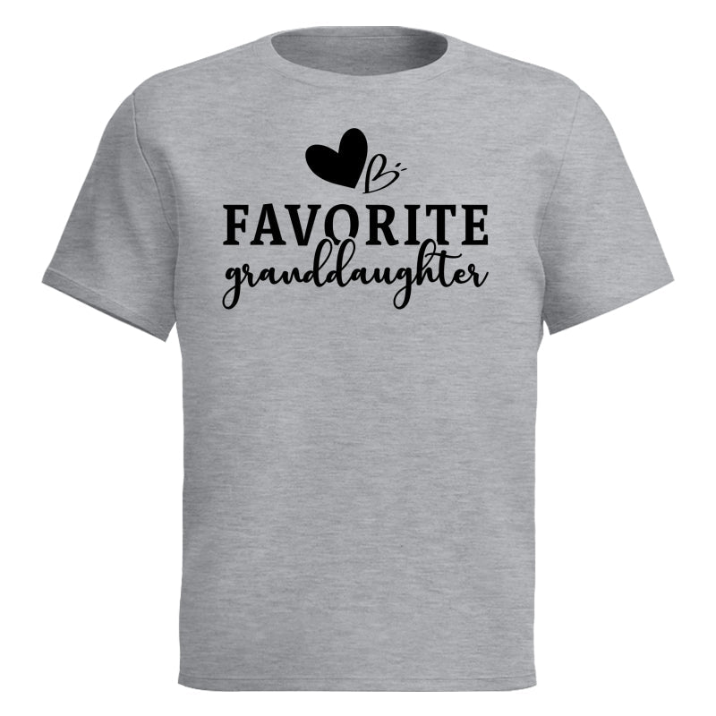 Favorite Granddaughter Shirt For Grandkid