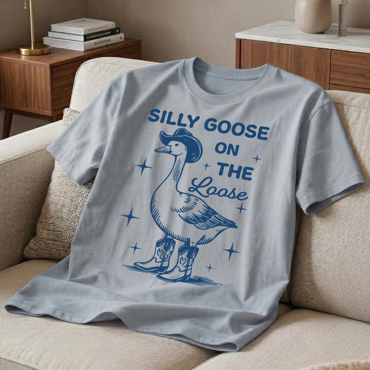 Silly Goose On The Loose Funny Shirt For Kid