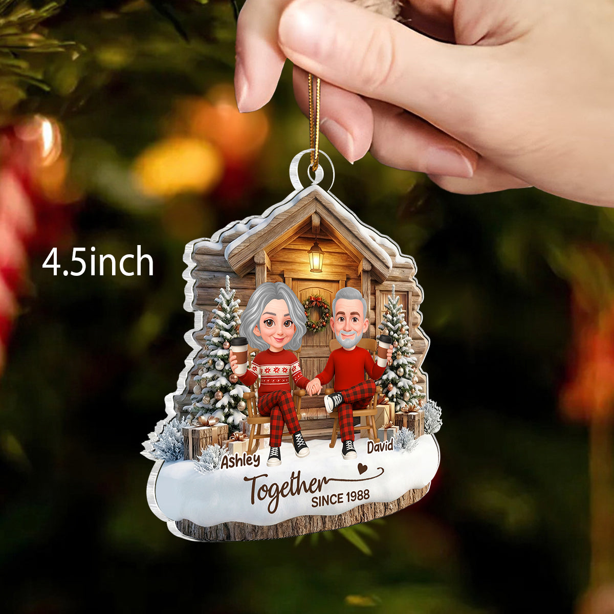 Couple We Got This - Personalized Acrylic Ornament - Christmas Gift for him, for her