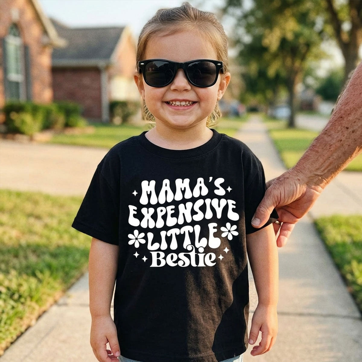 Mama's Expensive Little Bestie Funny Shirt For Kid