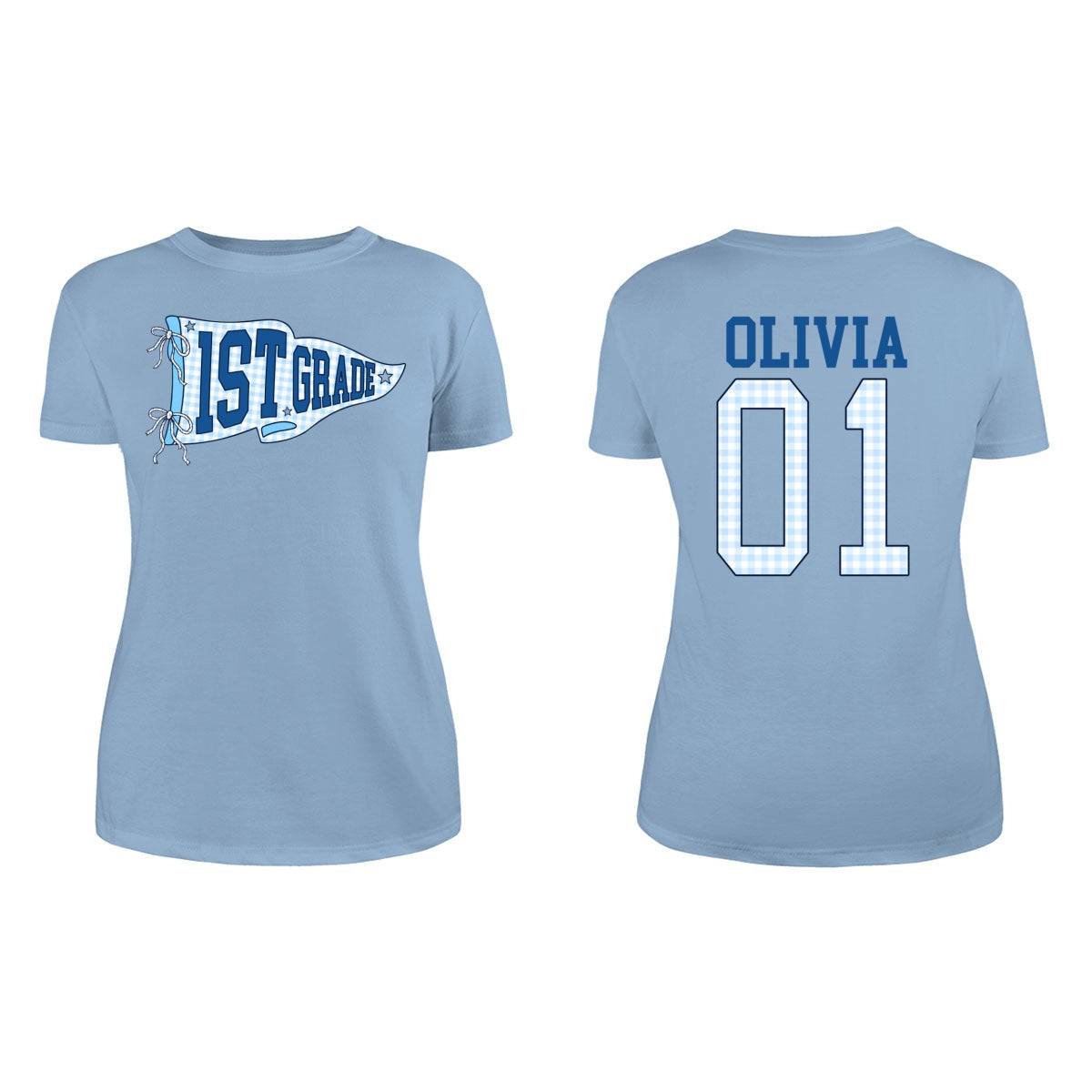 Teacher Team Grade Level - Personalized Double-Sided Shirt - Back To School Gift For Teacher