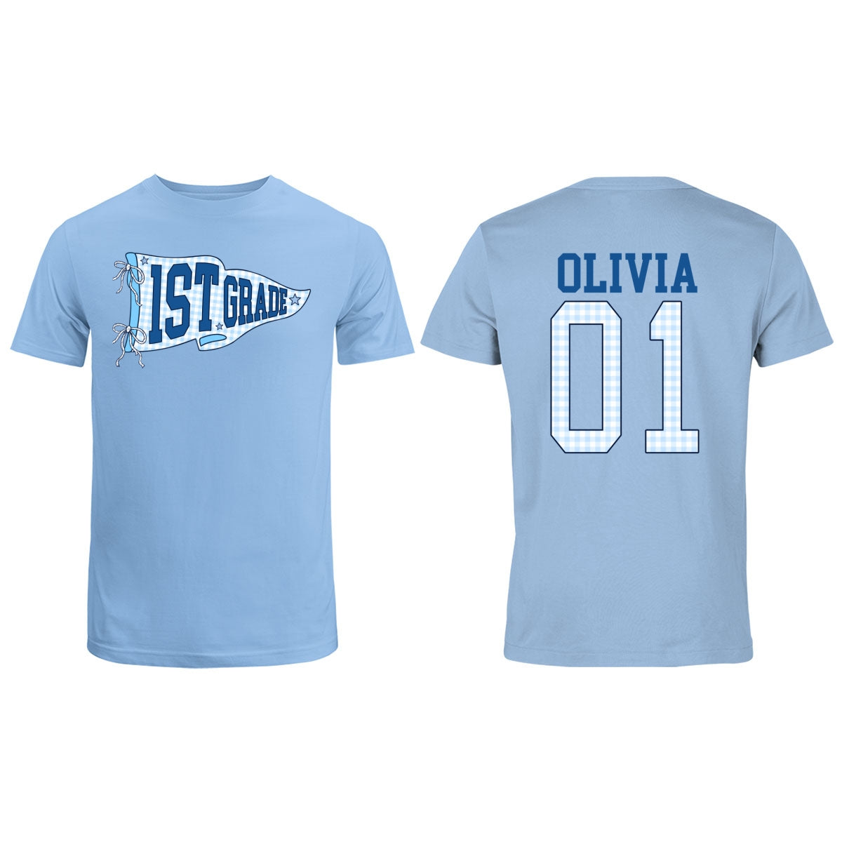 Teacher Team Grade Level - Personalized Double-Sided Shirt - Back To School Gift For Teacher