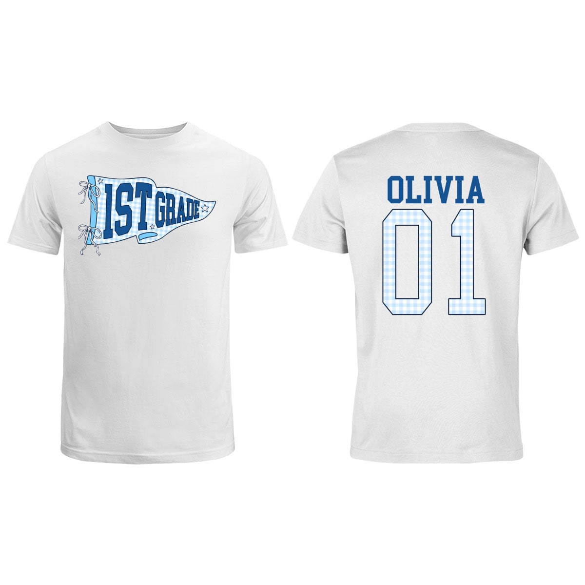 Teacher Team Grade Level - Personalized Double-Sided Shirt - Back To School Gift For Teacher