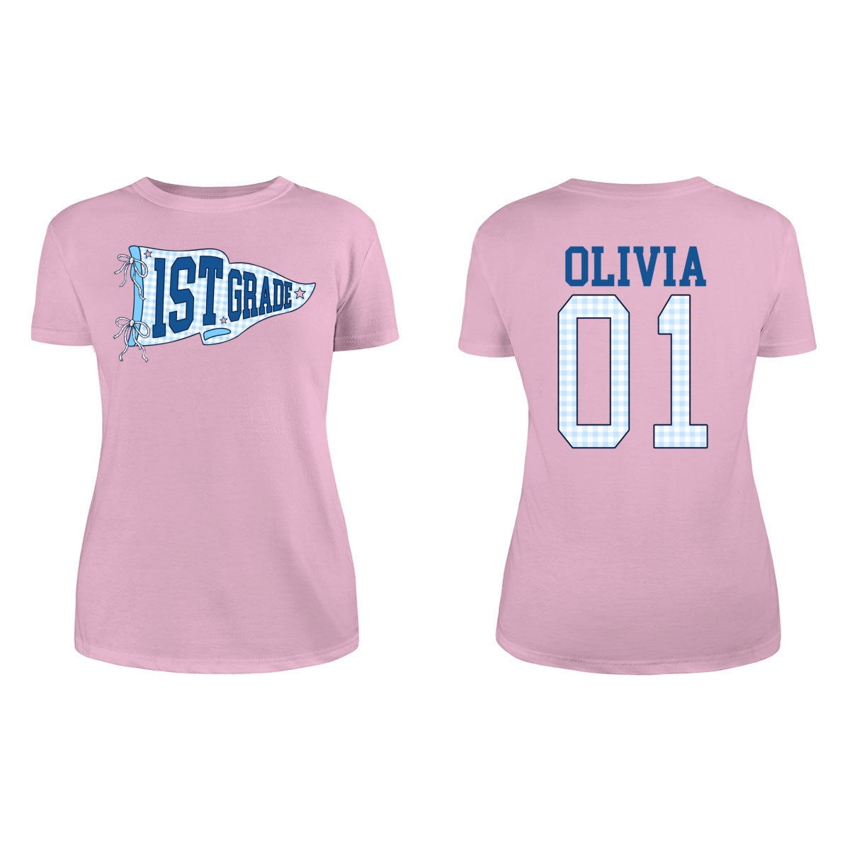 Teacher Team Grade Level - Personalized Double-Sided Shirt - Back To School Gift For Teacher