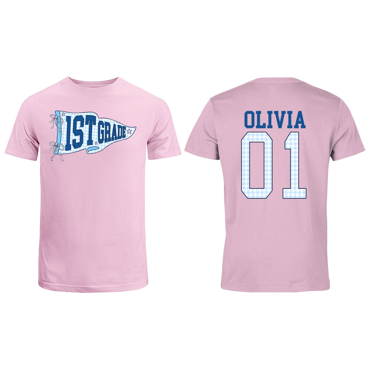 Teacher Team Grade Level - Personalized Double-Sided Shirt - Back To School Gift For Teacher
