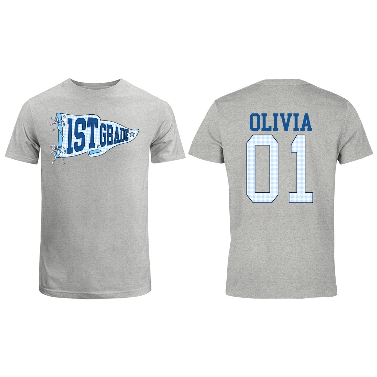 Teacher Team Grade Level - Personalized Double-Sided Shirt - Back To School Gift For Teacher