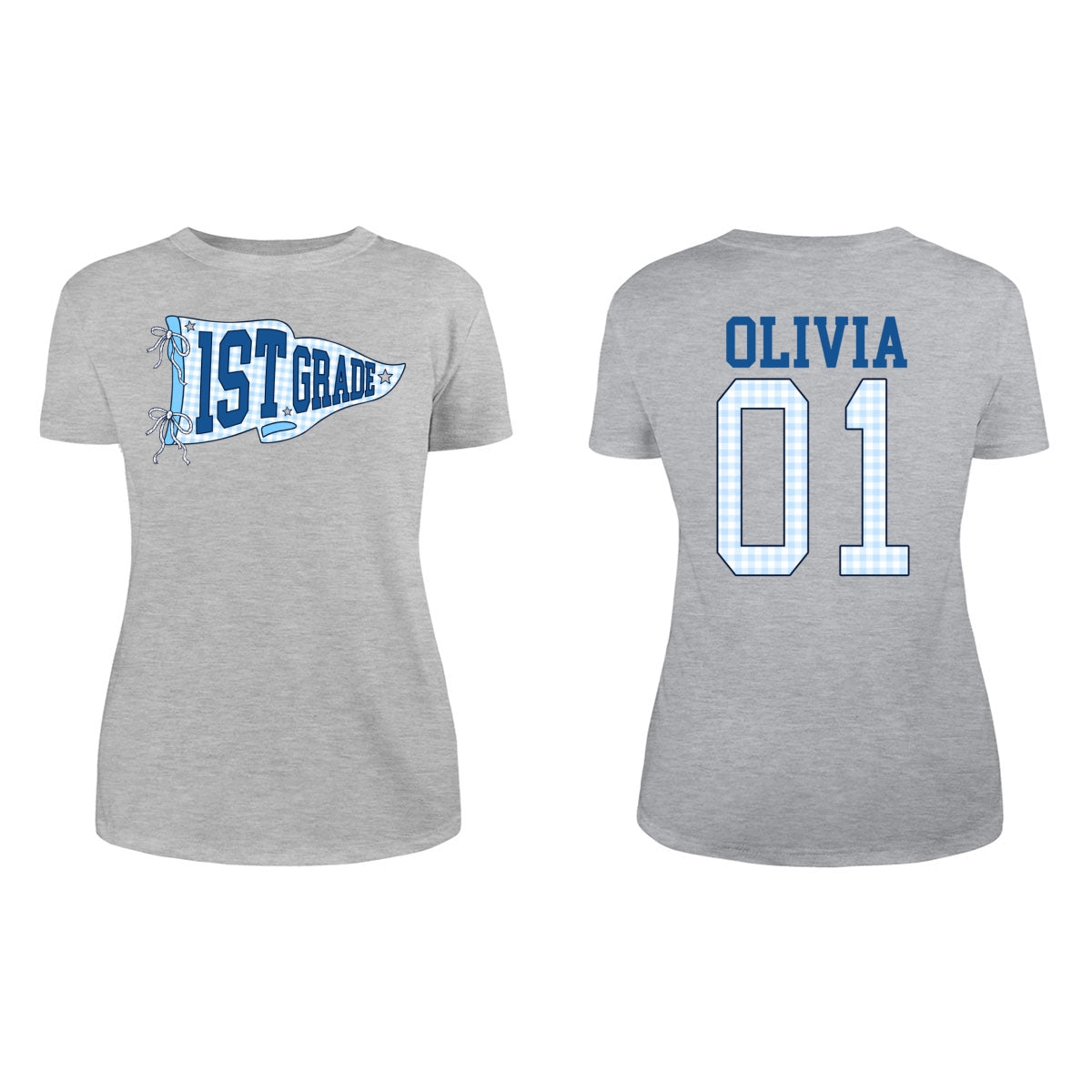 Teacher Team Grade Level - Personalized Double-Sided Shirt - Back To School Gift For Teacher