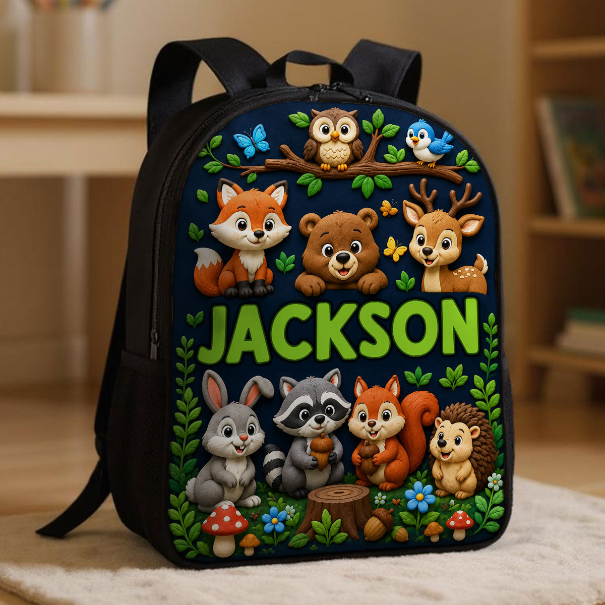 Trending Animal for Boys Girls - Personalized Backpack - Back to School Backpack for Kids