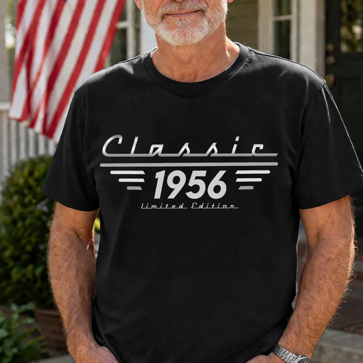 Vintage Classic Man Custom Year - Personalized Shirt - Father's Day Gift, Birthday Gift For Grandpa, Dad, Husband