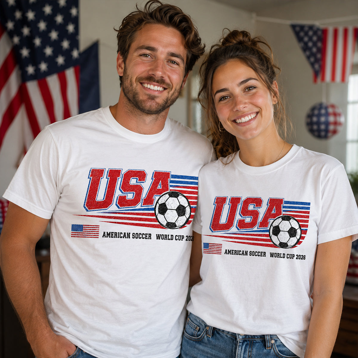 American Soccer 2026 - Shirt - Gift For Soccer Fans