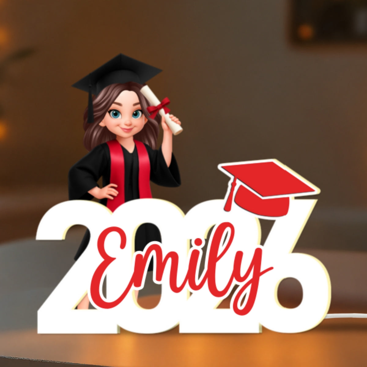 Graduation Senior - Personalized Light Box - Christmas Gift For Graduates