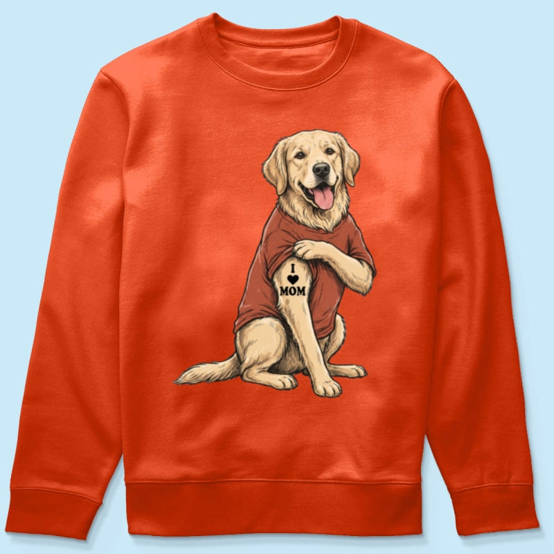 Custom Tattooed Dog Cat Pet from Photo - Personalized Shirt - Gift for Dog Mom, Dog Dad, Cat Mom, Cat Dad