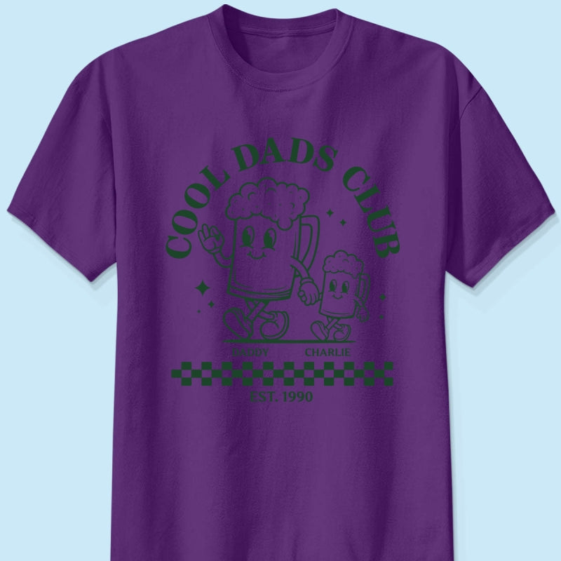 Cool Dads Club - Personalized Shirt - Funny Father's Day Shirt For Dad