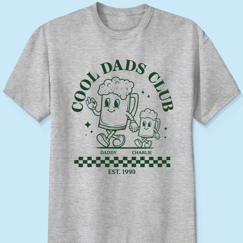 Cool Dads Club - Personalized Shirt - Funny Father's Day Shirt For Dad