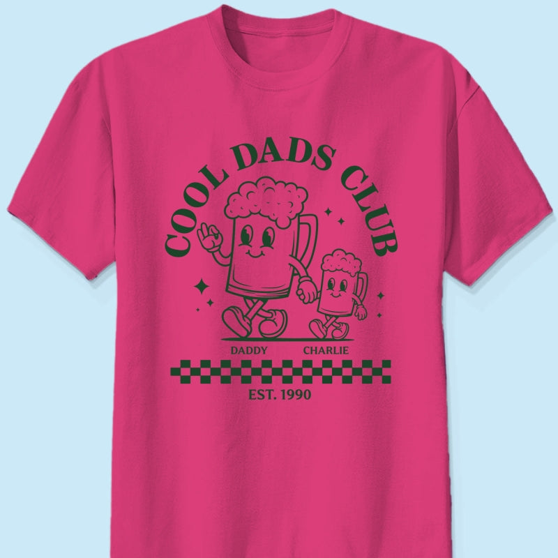 Cool Dads Club - Personalized Shirt - Funny Father's Day Shirt For Dad