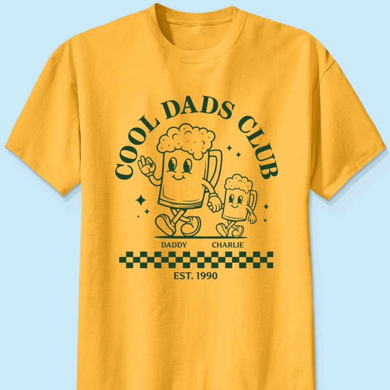 Cool Dads Club - Personalized Shirt - Funny Father's Day Shirt For Dad