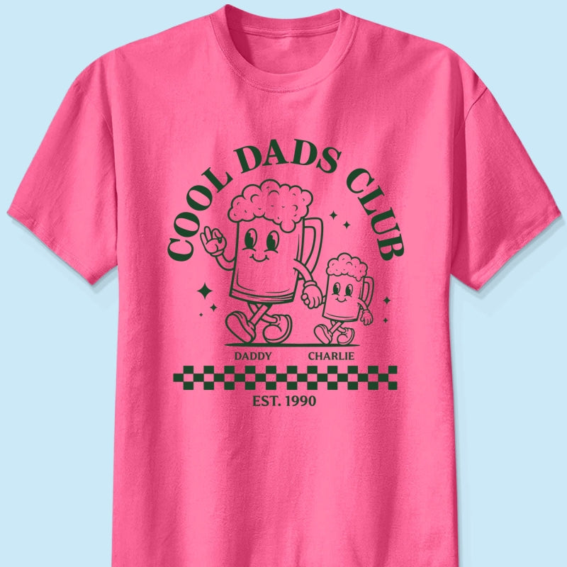 Cool Dads Club - Personalized Shirt - Funny Father's Day Shirt For Dad